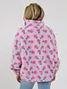 Floral Sherpa Jacket | Purple