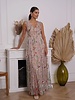 Raised Romantic Floral Tulle Dress | Pink