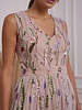 Raised Romantic Floral Tulle Dress | Pink