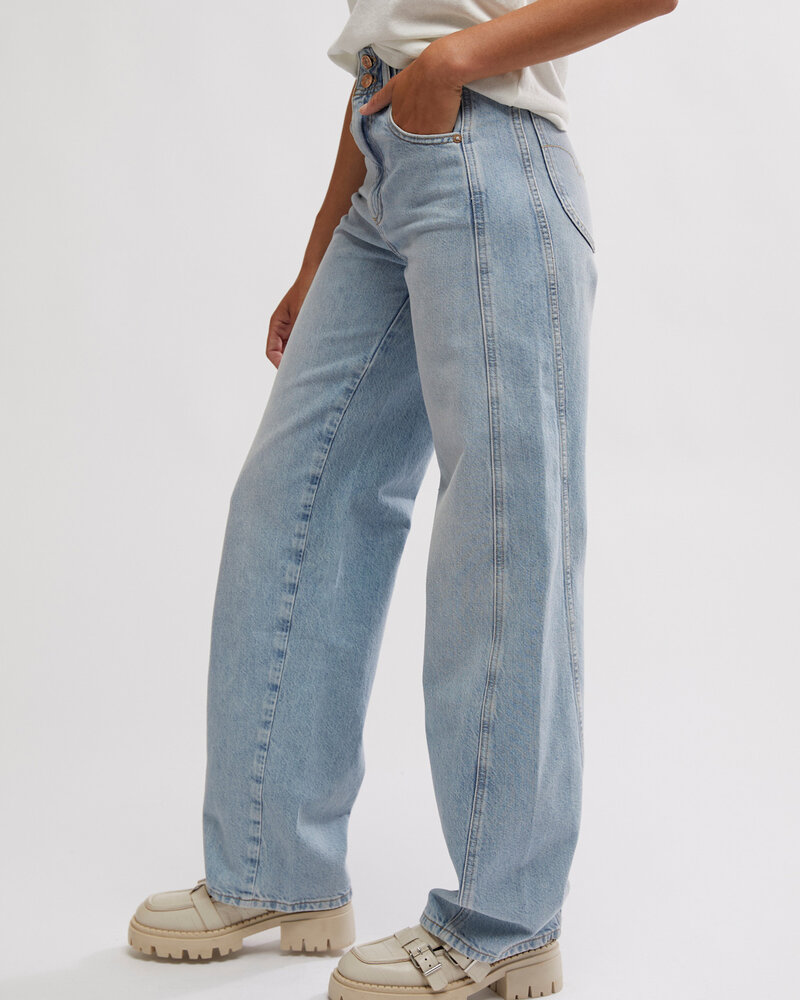 Free People Aster Straight-Leg Jeans | Opal