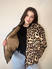 Elektra Reversible Leopard Bomber | Biege