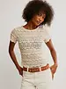 Free People Angelina Lace Tee | Tea