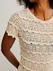 Free People Angelina Lace Tee | Tea