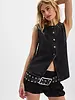 Free People Aimee Vest | Black