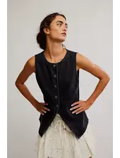 Free People Aimee Vest | Black
