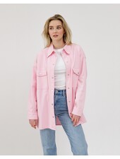 Shania Denim Jacket | Powder Pink