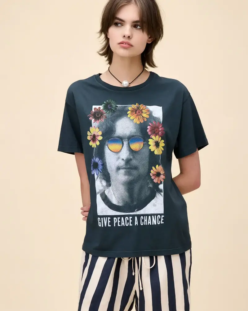 John Lennon Give Peace a Chance Tee