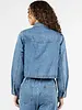 Crop Denim Shirt Jacket