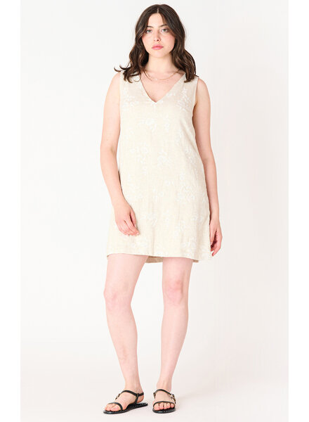 Kerri Embroidered Mini Dress