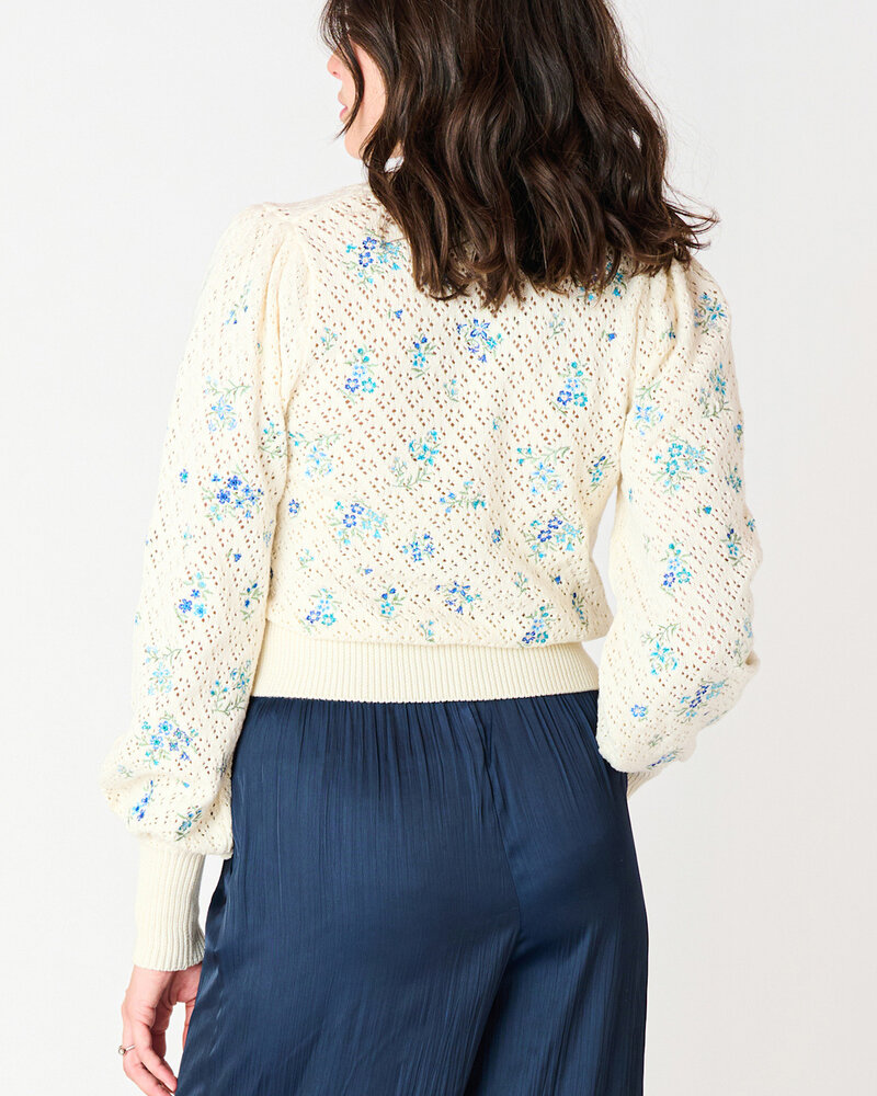 Elliana Embroidered Cardigan