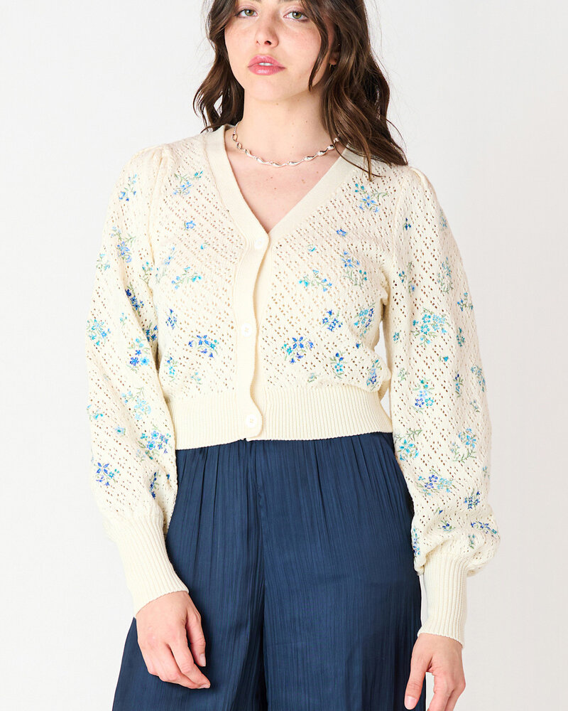 Elliana Embroidered Cardigan