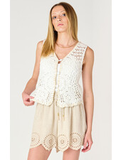 Oakley Crochet Vest
