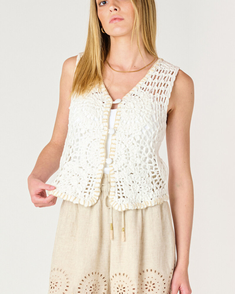 Oakley Crochet Vest
