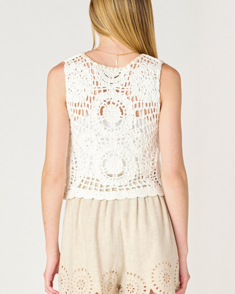 Oakley Crochet Vest