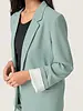 Shirley Fold-Up Blazer | Silver Blue