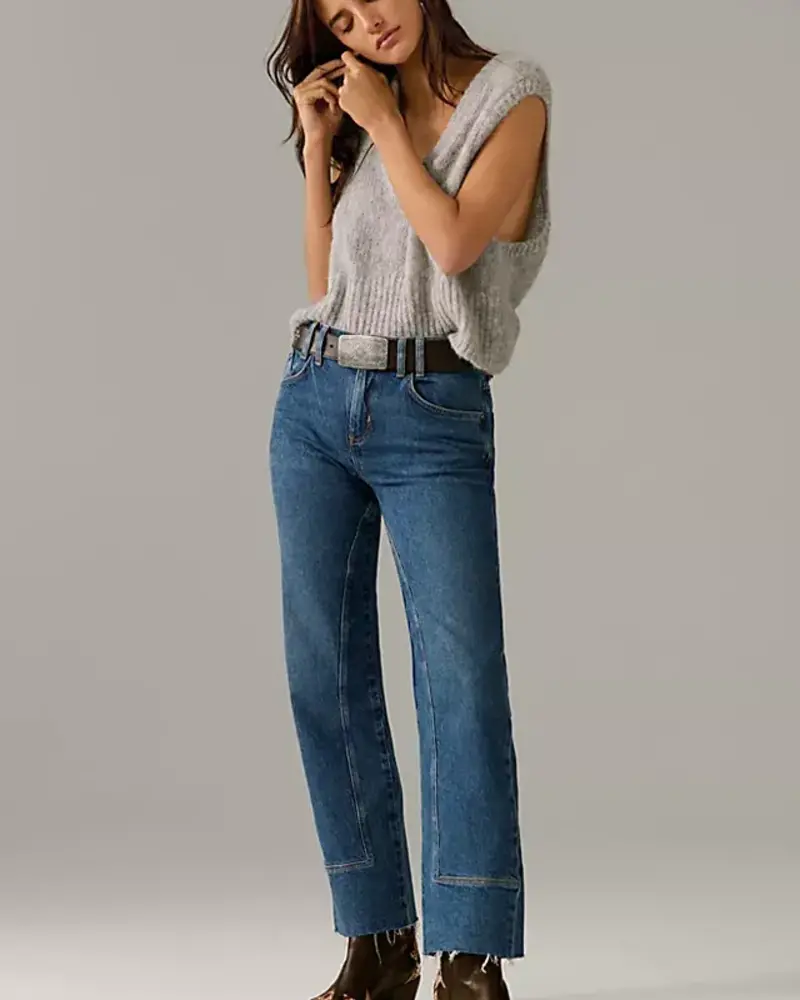 Free People Risk Taker Mid-Rise Jeans | Be Bold