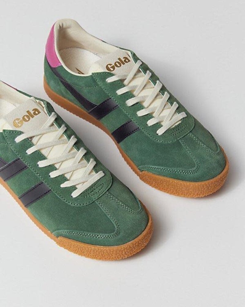 GOLA Elan Sneakers | Evergreen / Black / Fuchsia