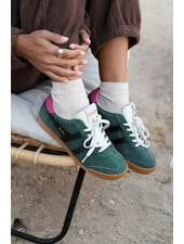 GOLA Elan Sneakers | Evergreen / Black / Fuchsia