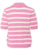 Spina Stripe Polo Pullover | Rose