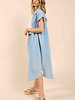 Energize Button Shirt Dress