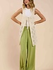 Fell For You Crochet Front Tie Cardigan