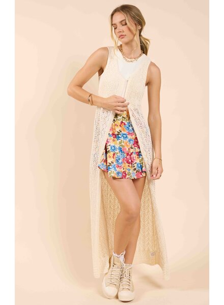 Louise Open Front Cardigan