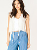 Lillian Eyelet Top | White