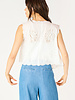 Lillian Eyelet Top | White