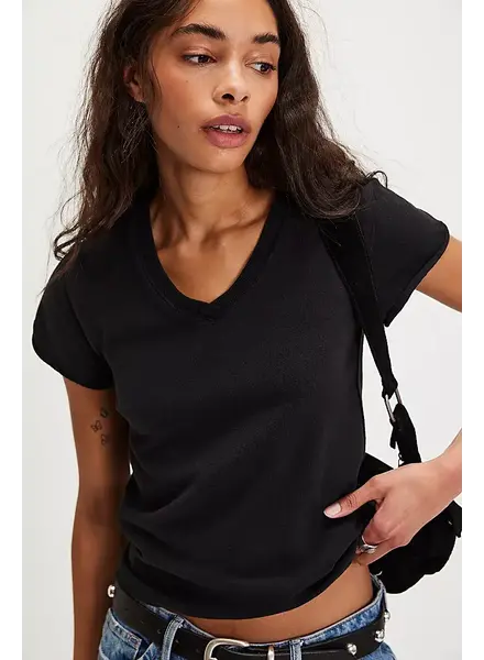 Free People The Tee That Got Away | Black