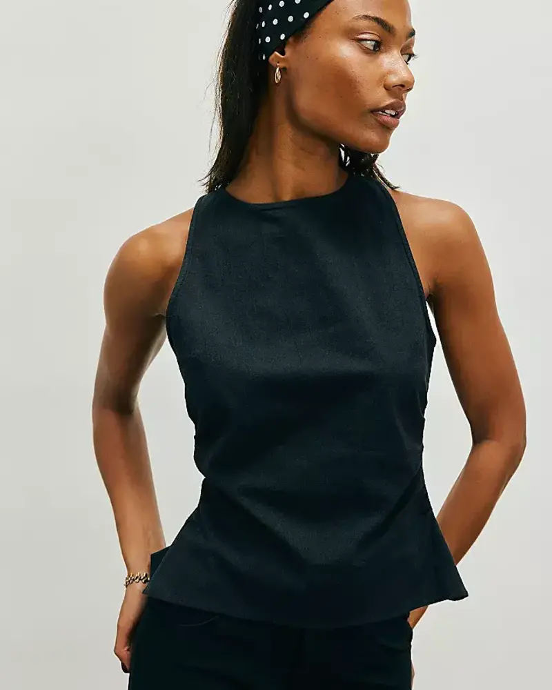 Free People Kaylor Backless Top | Black