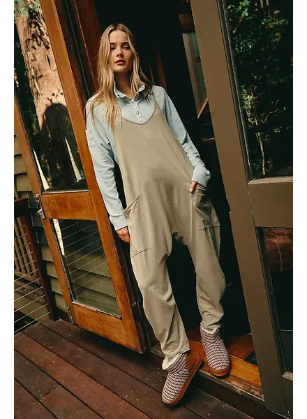 Free People Hot Shot Onesie | Sage Stone