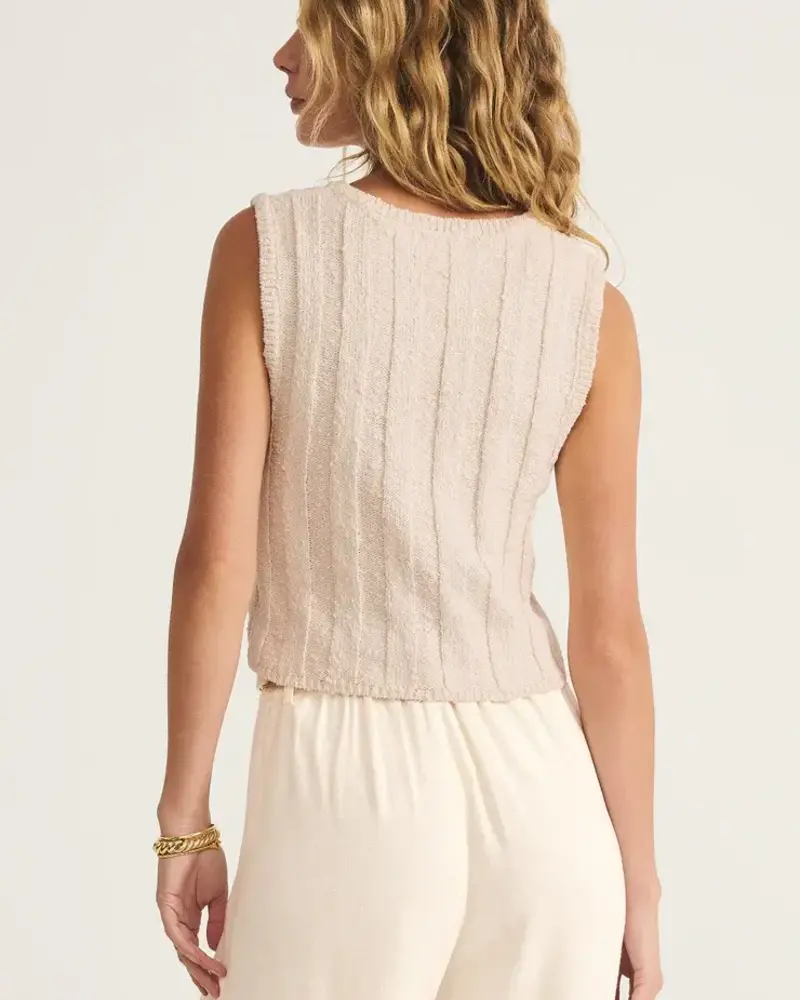 Z Supply Calan Rib Sweater Cropped Tank