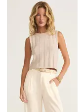 Z Supply Calan Rib Sweater Cropped Tank