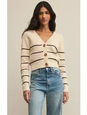 Z Supply Stefi Cropped Stripe Cardigan