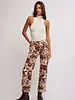 Free People Risk Taker Mid-Rise Jeans | Printed