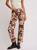 Free People Risk Taker Mid-Rise Jeans | Printed
