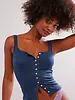 Free People End Game Pointelle Tank | Indigo