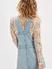 Free People Edie Denim Skirtall | Blues