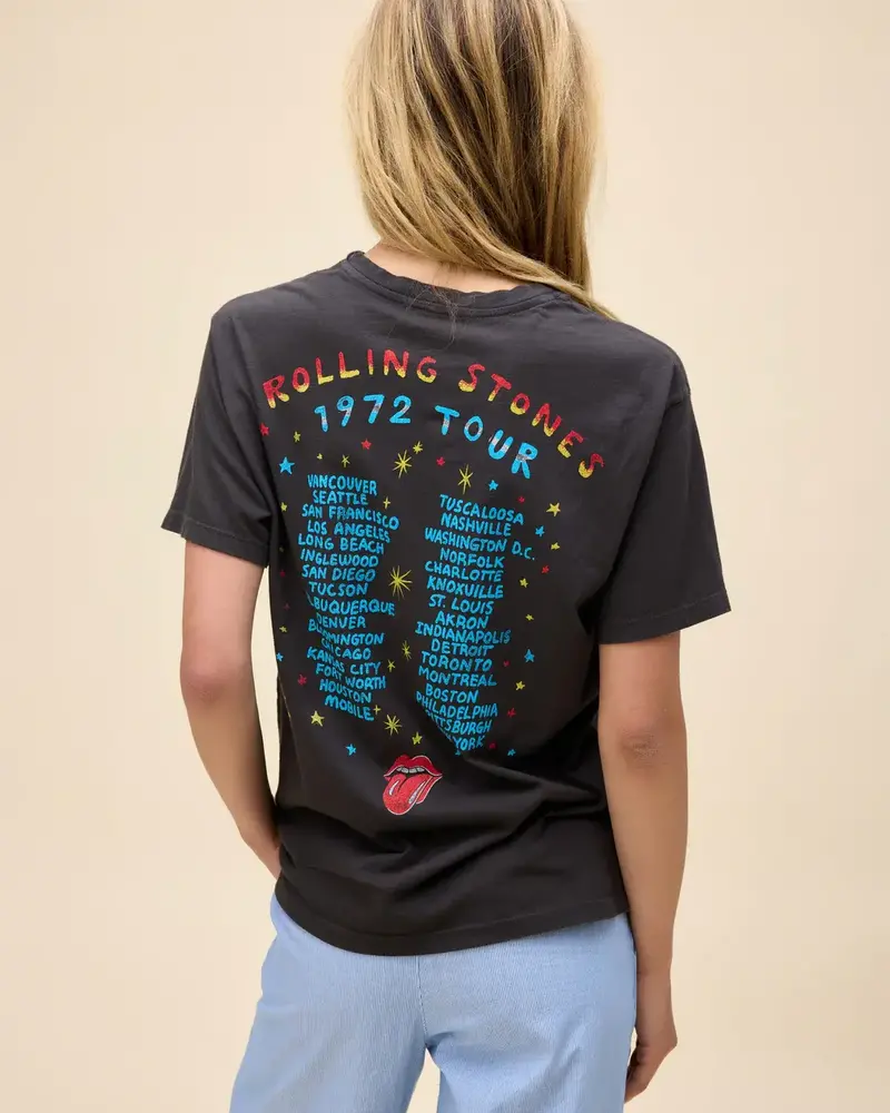 Rolling Stones 1972 Boyfriend Tee