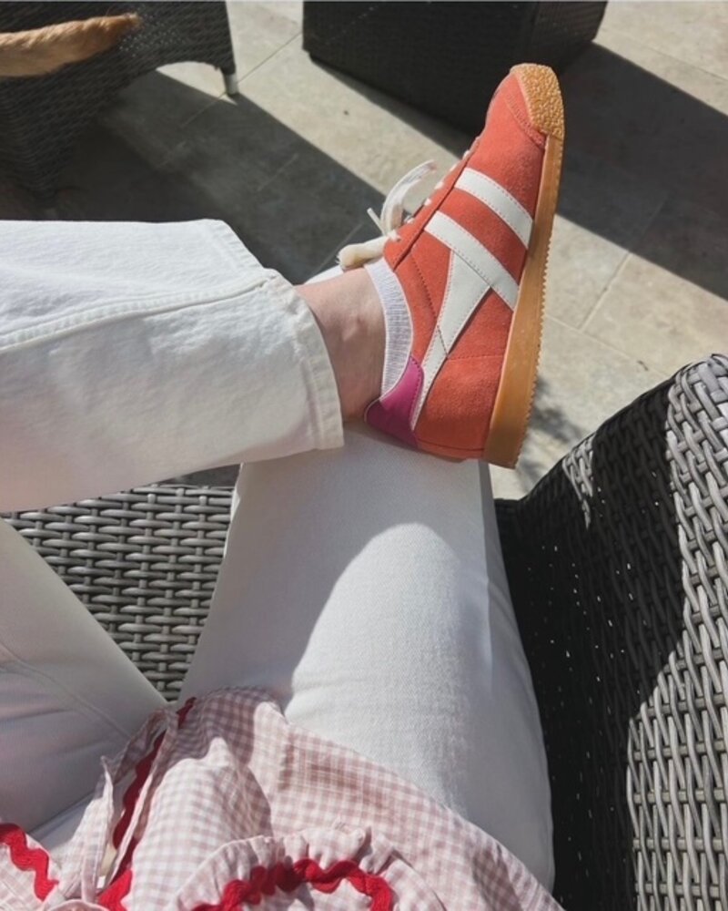 GOLA Elan Sneakers | Hot Coral / Off White / Fuchsia