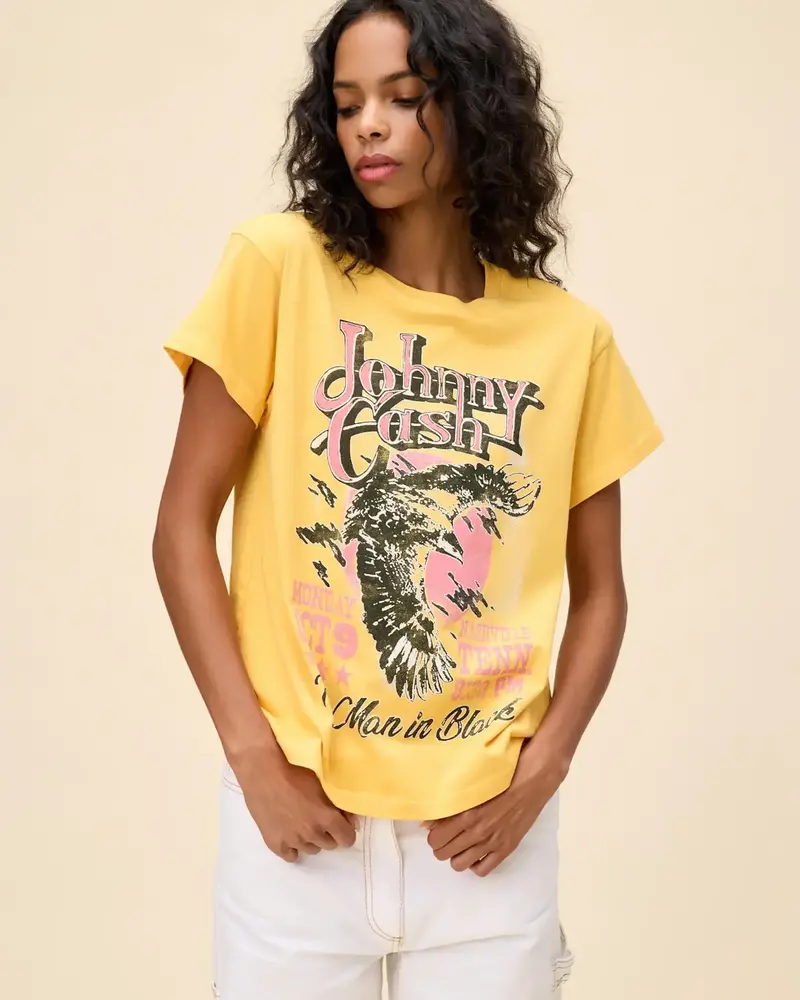 Johnny Cash Eagle Poster Tour Tee