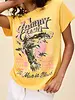 Johnny Cash Eagle Poster Tour Tee