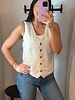 Alina Linen Vest