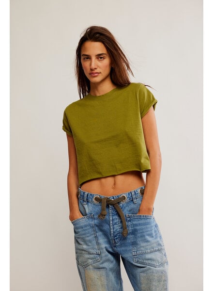 Free People The Perfect Tee | Moss