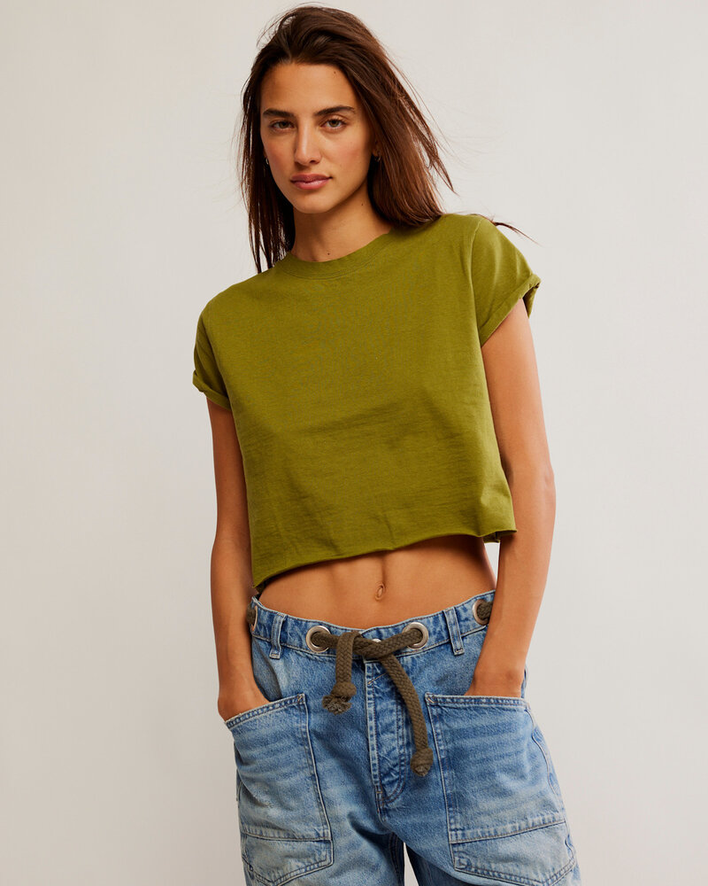 Free People The Perfect Tee | Moss