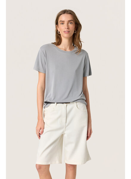 Columbine Crew-Neck T-Shirt | Gray