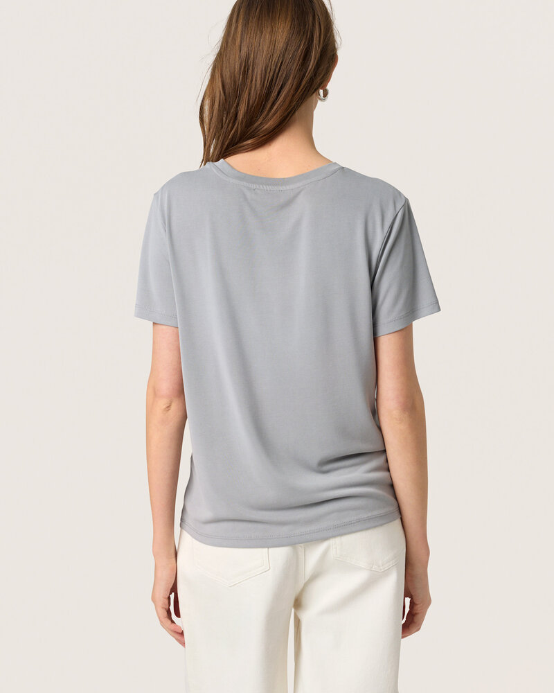Columbine Crew-Neck T-Shirt | Gray