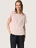Columbine Crew-Neck T-Shirt | Peach