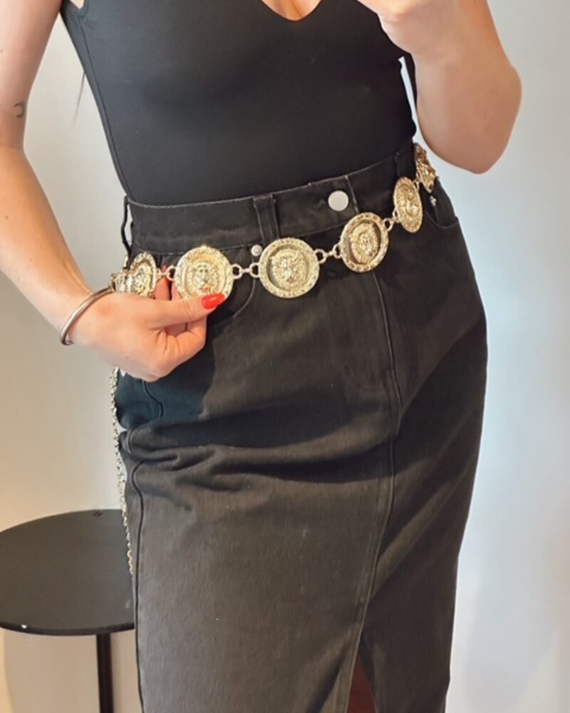 Lionheart Belt | Gold