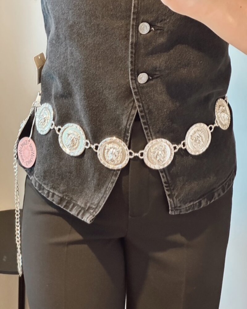 Lionheart Belt | Silver